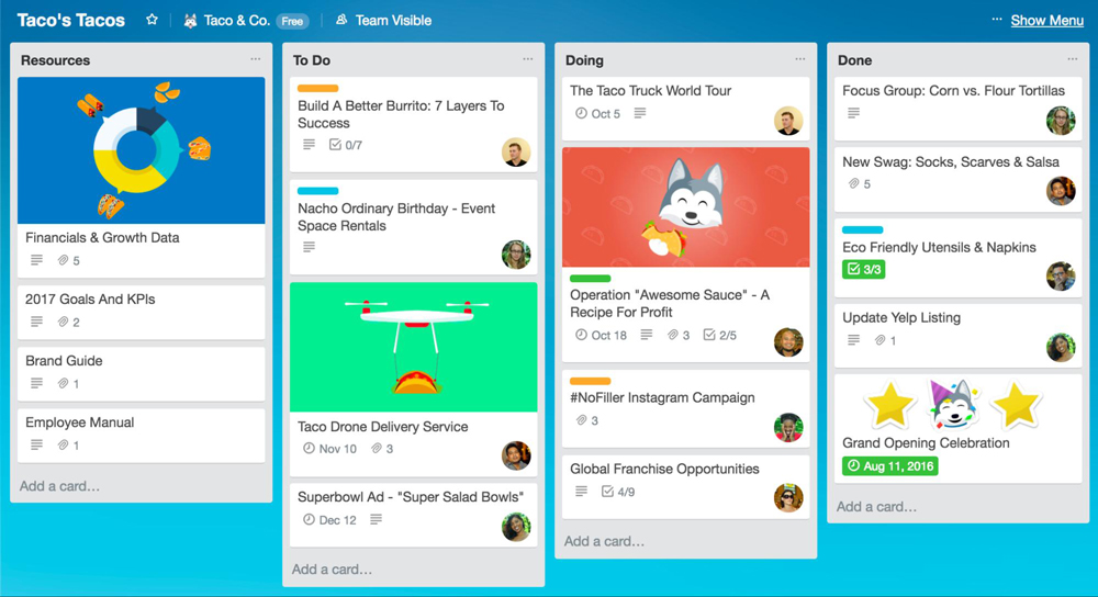 Best project management software: Trello