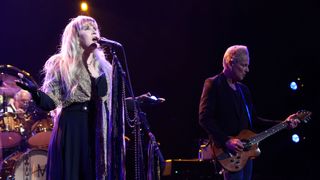Honorees Stevie Nicks and Lindsey Buckingham of music group Fleetwood Mac perform onstage during MusiCares Person of the Year honoring Fleetwood Mac at Radio City Music Hall on January 26, 2018 in New York Cit