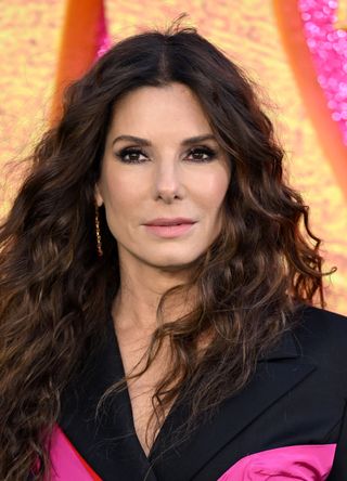 Sandra Bullock attends the UK screening of "The Lost City" at Cineworld Leicester Square on March 31, 2022 in London, England