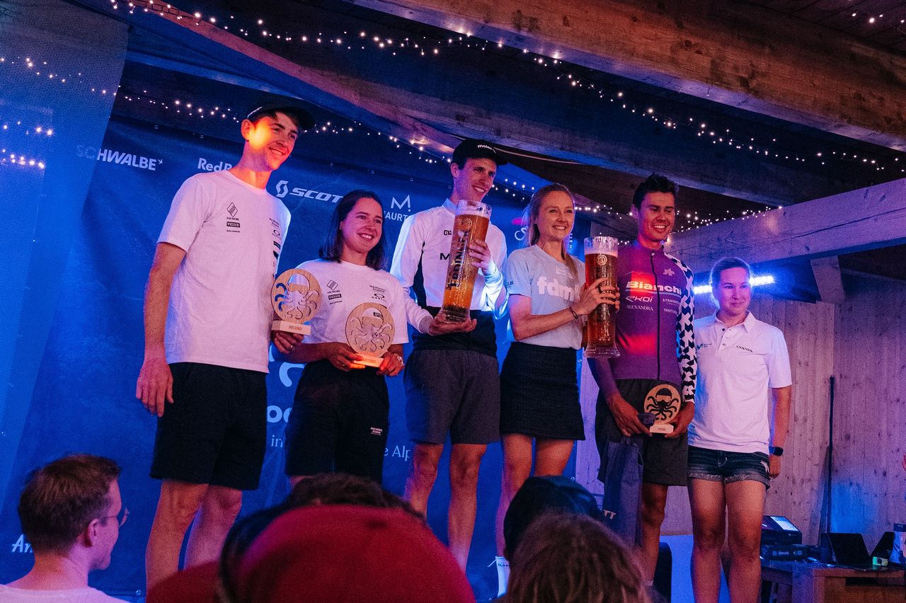 2024 Octopus Gravel podium