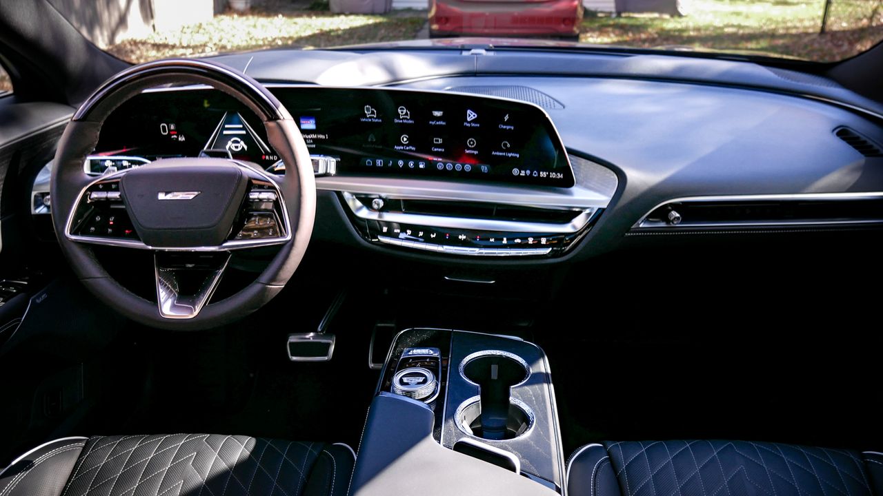 2026 Cadillac Lyriq-V test drive.