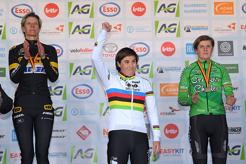 World champion Sanne Cant wins Belgian cyclo-cross tittle