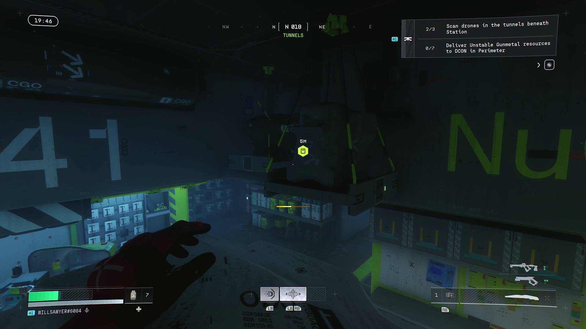 Marathon Equitable Distribution Traxus contract second drone in station tunnels