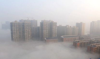 Air pollution in China's Hunan Province