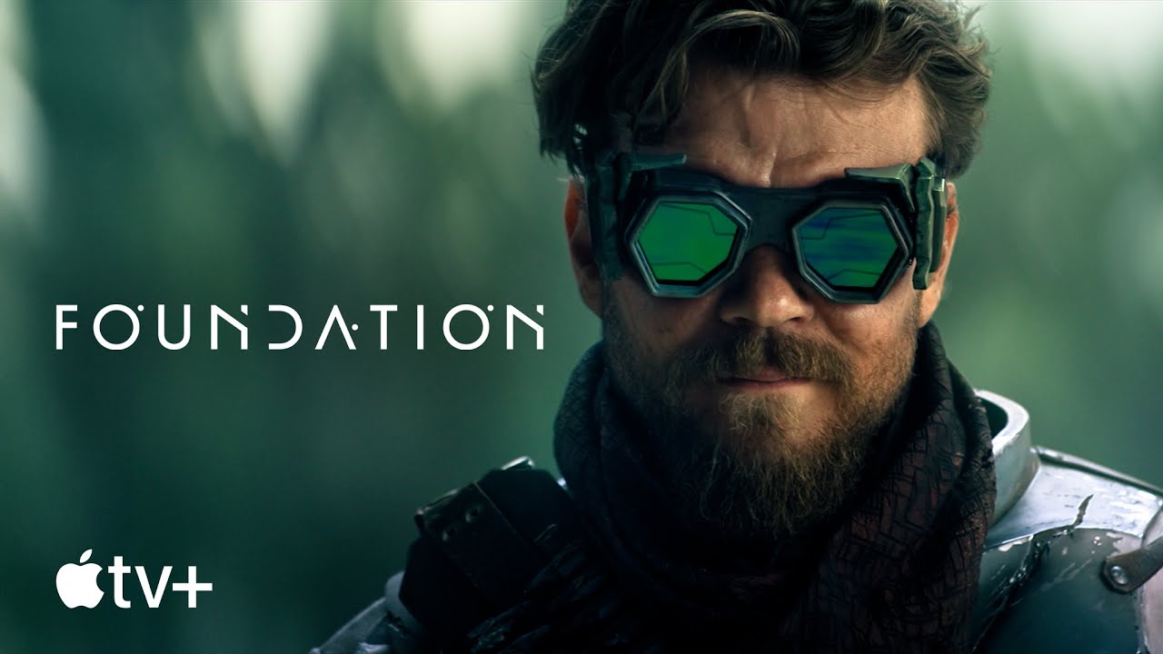 a character banner for an Apple TV+ sci-fi series