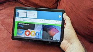 Lenovo Chromebook Duet Tablet Mode 1
