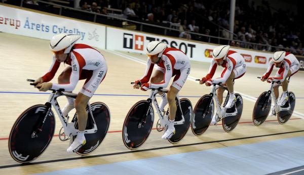Poland's time in the men's team pursuit was only good enough for 14th.