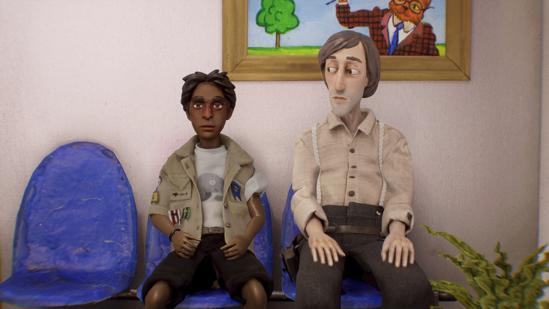  Hot damn, this game looks exactly like a stop motion Wes Anderson movie 