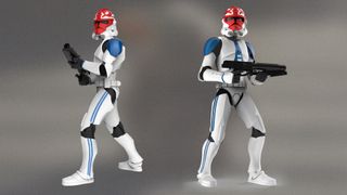 The new Clone Trooper figure from Hasbro.