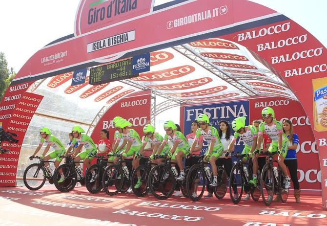 Team Bardiani - CSF at the start