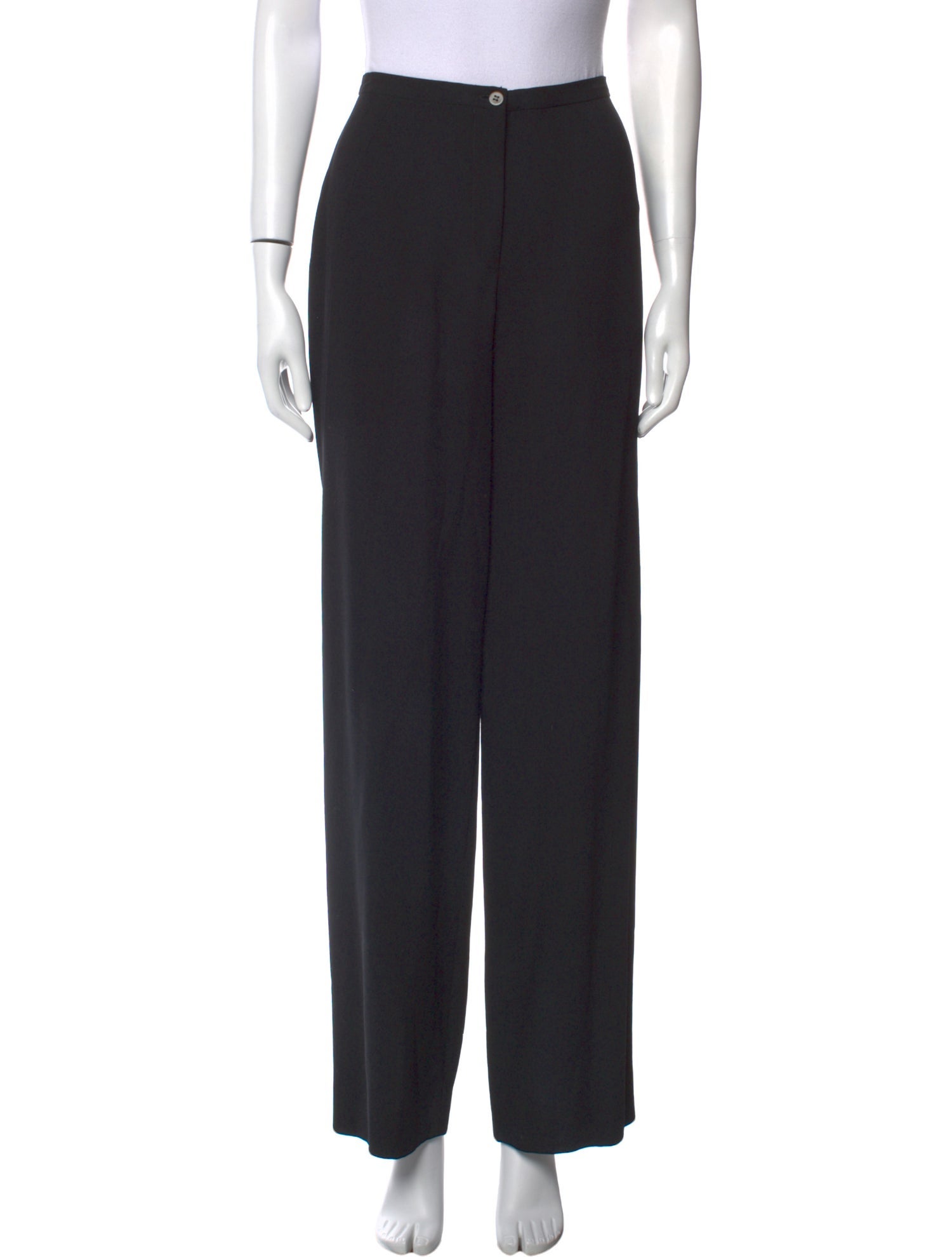 Wool Wide Leg Pants