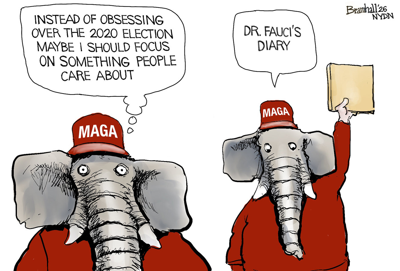 Political cartoon
