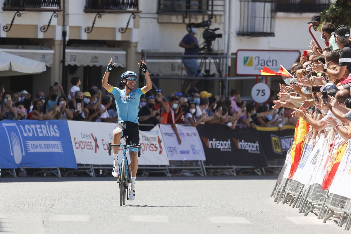 Cycling: Spanish Road Championships 2020 / Campeonatos de Espa&Atilde;&plusmn;a Ruta 2020 / HOMBRES ELITE UCI / ROAD MEN ELITE UCI /
Arrival / Llegada /
LEON SANCHEZ,Luis Leon (ESP) /
Ubeda-Baeza (159 km) 22-08-2020/
Cycling: Spanish Road Championships 2020 / Campeonatos de Espa&Atilde;a Ruta 2020 / LINEA HOMBRES ELITES UCI / ROAD MEN /
Luis Angel Gomez
&Acirc;&copy;PHOTOGOMEZSPORT2020