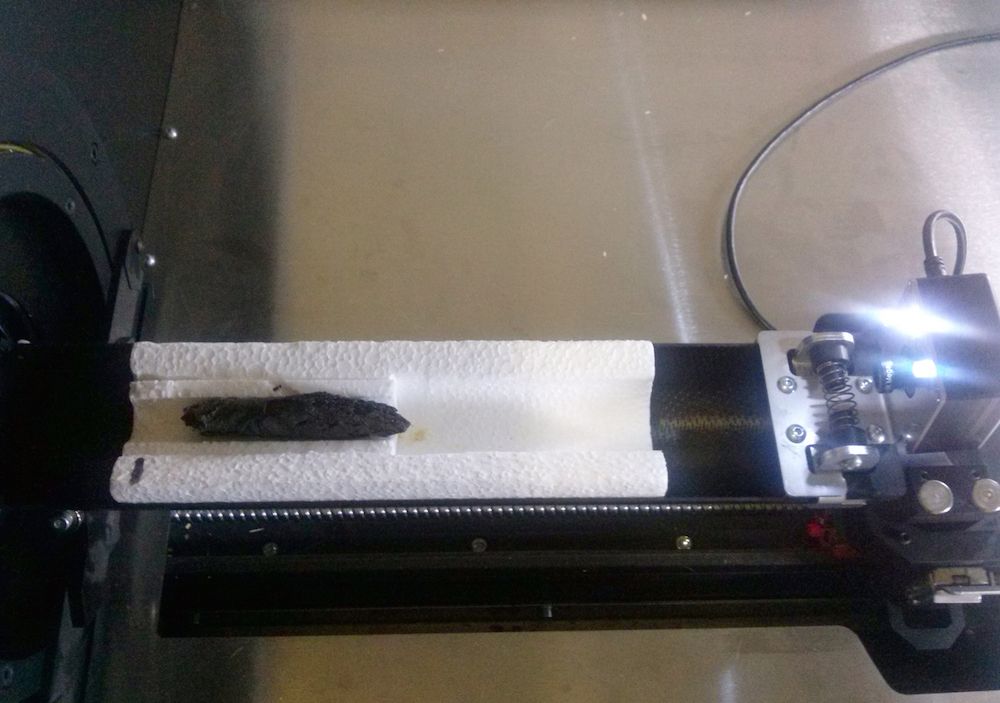 En-Gedi scroll in CT Scanner