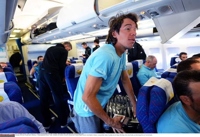Rigoberto Uran gets settled in