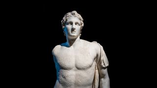 A statue of Alexander the Great