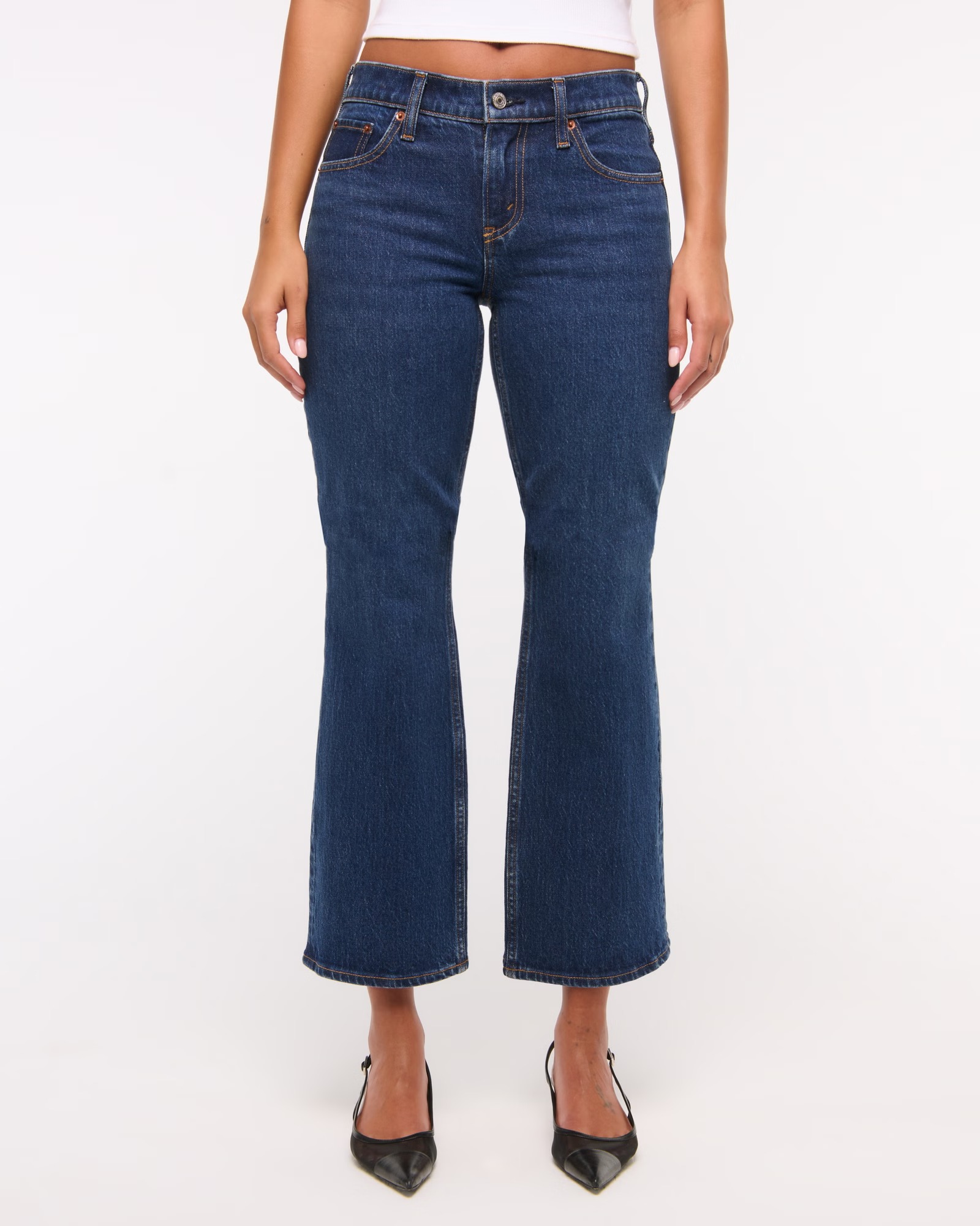 Low Rise Cropped Boot Jean