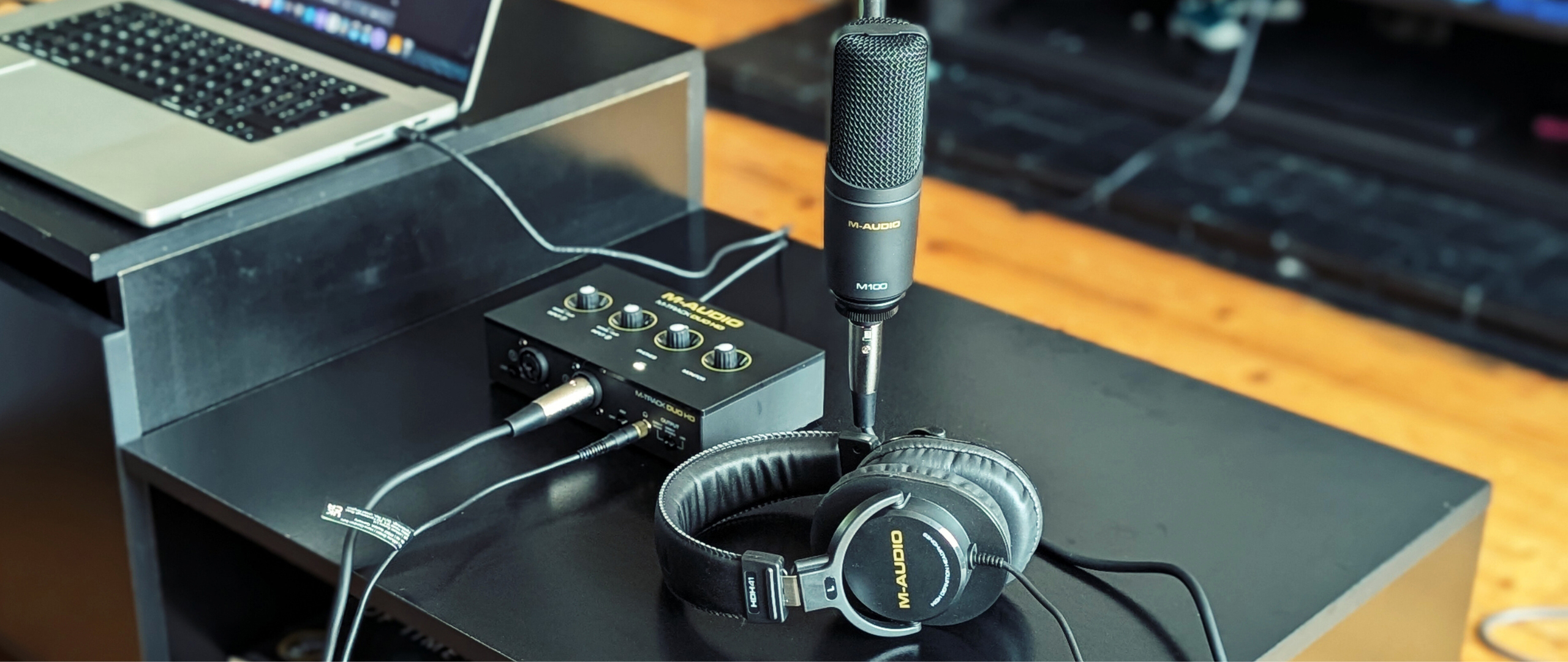 "A very capable package that will give beginners the tools they need to make good quality recordings": M-Audio M-Track Duo HD Producer Pack review