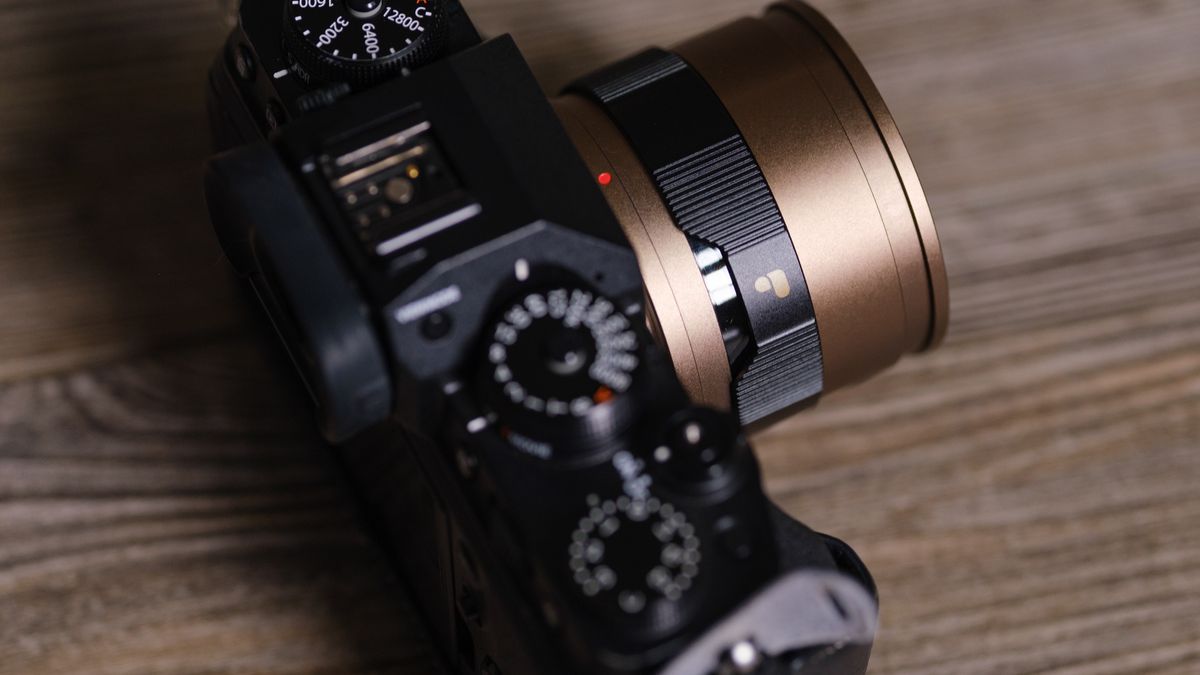 The PolarPro LightLeak 50mm mounted on the Fujifilm X-T4