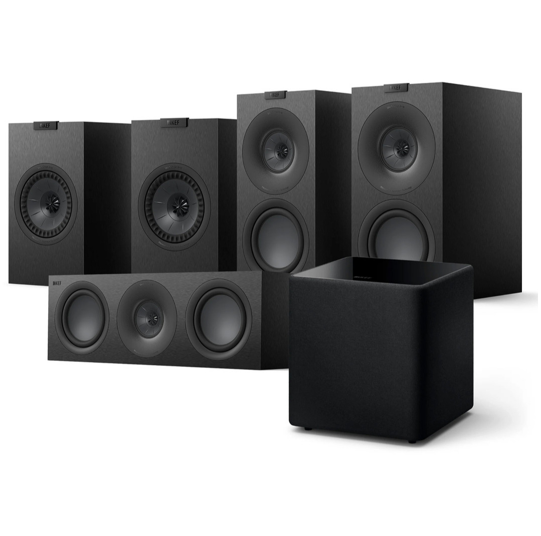 KEF Q Concerto Meta 5.1 on a white background