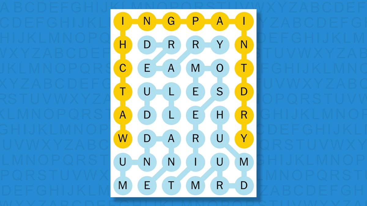 NYT Strands answers for game 706 on a blue background