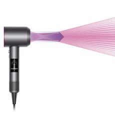pink colour dyson hair dryer