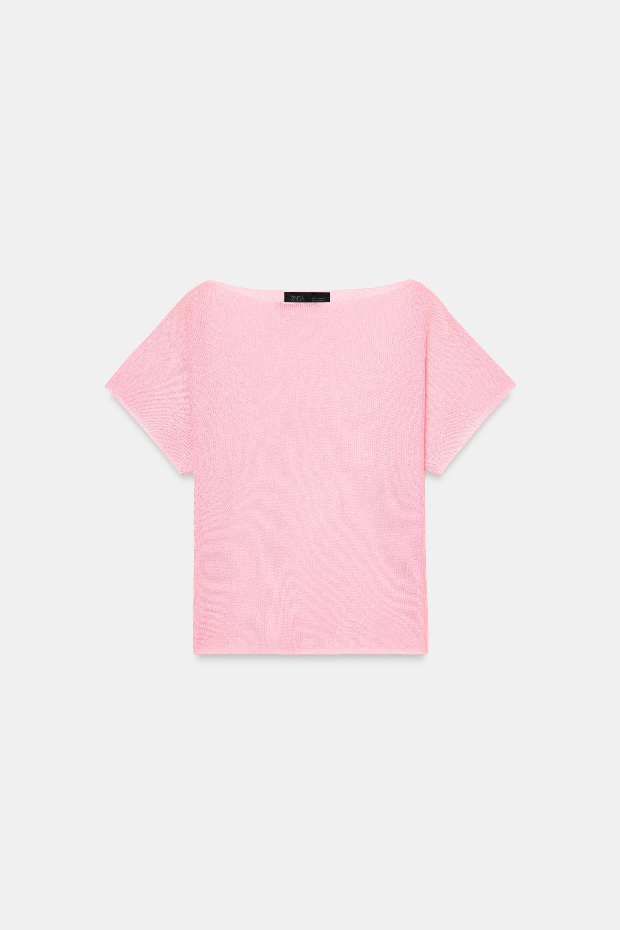 ZARA, Ribbed Knit Top