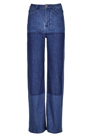 M&S Denim wide leg jeans