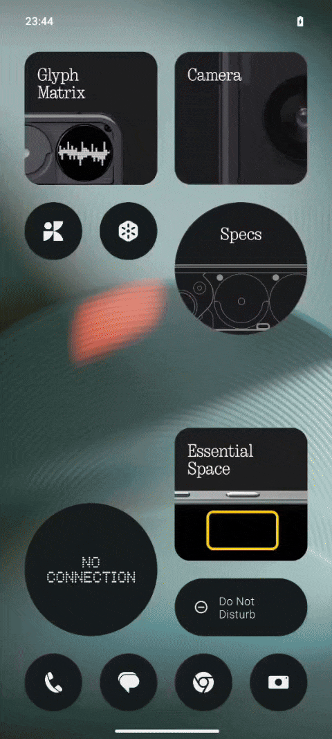 Tipster shares screen recording of the stock photos on Nothing Phone 3