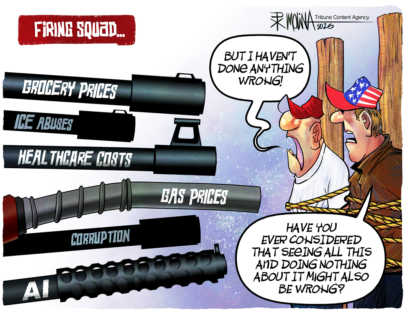 Political cartoon