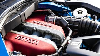 Ferrari Purosangue engine