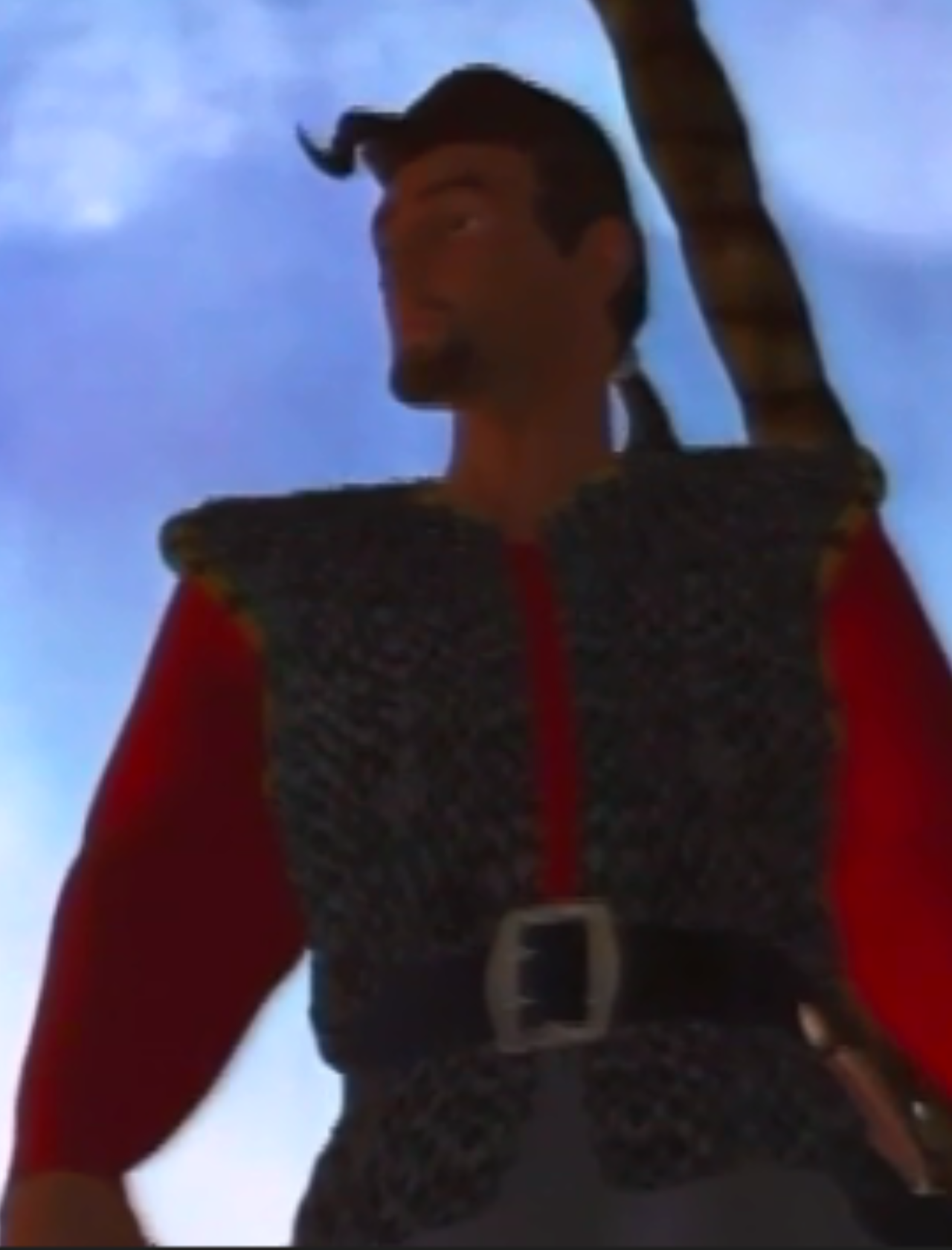 Brendan Fraser as Sinbad in Sinbad: Beyond the Veil of Mists 2000