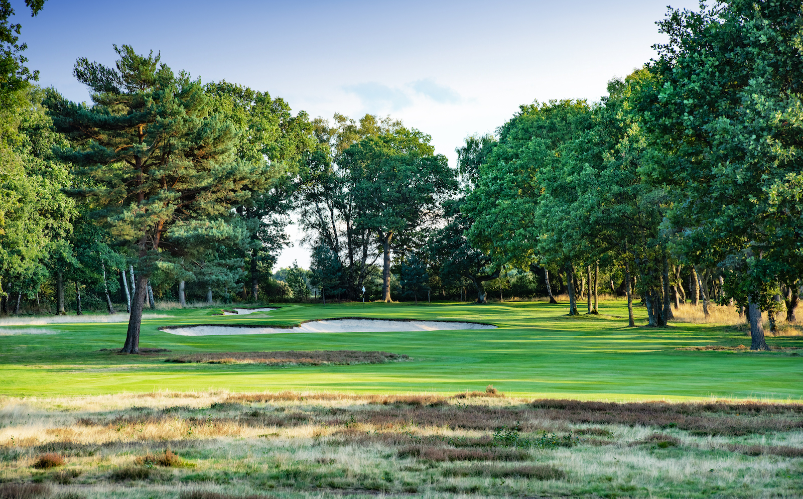 The 10th hole at Little Aston Golf Club