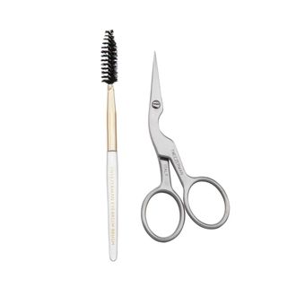 eyebrow shapes - Tweezerman Brow Shaping Scissors and Brush 