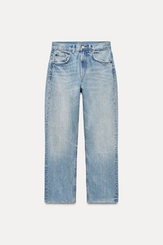 Trf Straight Leg Jeans With a High Waist