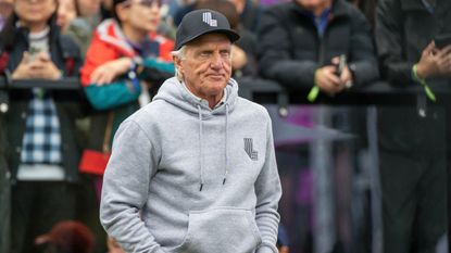 Greg Norman at LIV Golf Hong Kong