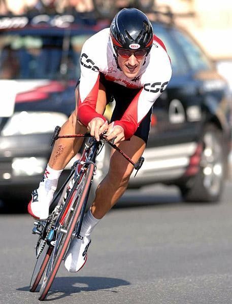 In total control - Cancellara never lost his grip on the lead.