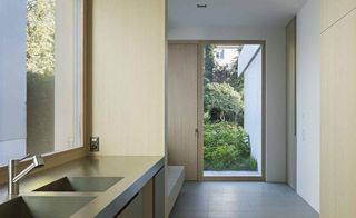The house is diligently sculpted to address issues of interior mobility, light and viewsr