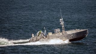 NATO USV being tested at REPMUS 22