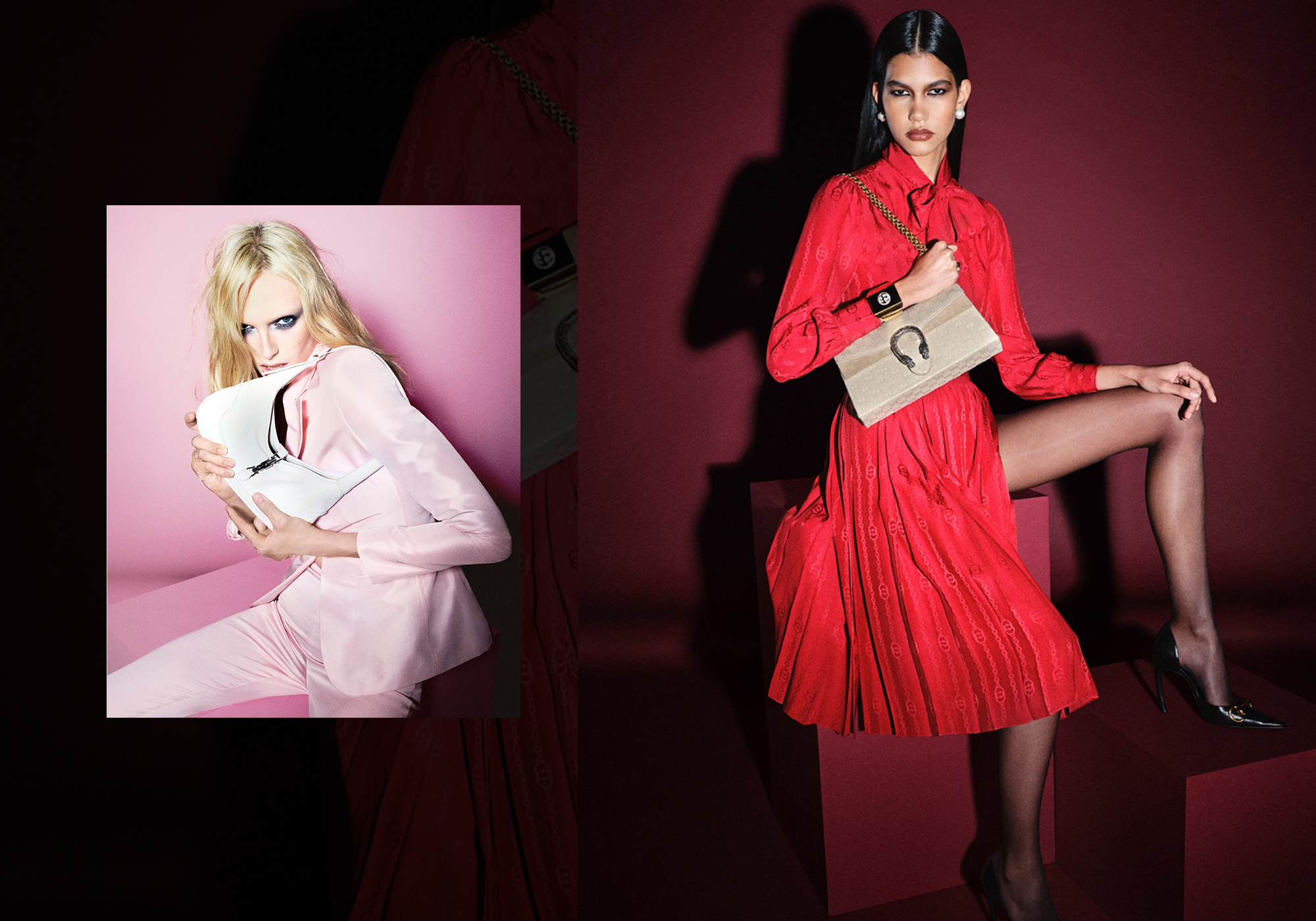 Handbags in the generation Gucci campaign