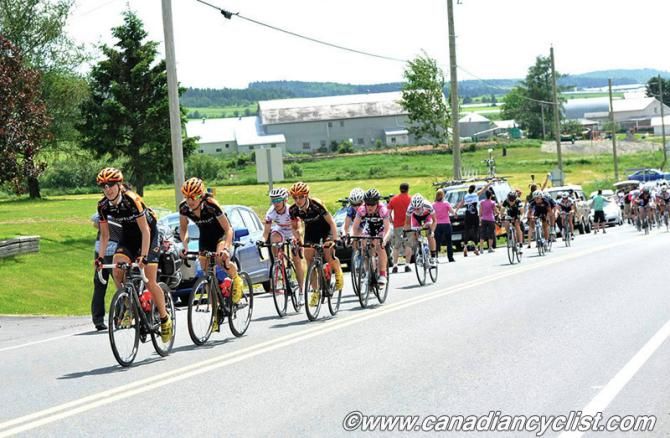 Optum leads the peloton through the feedzone