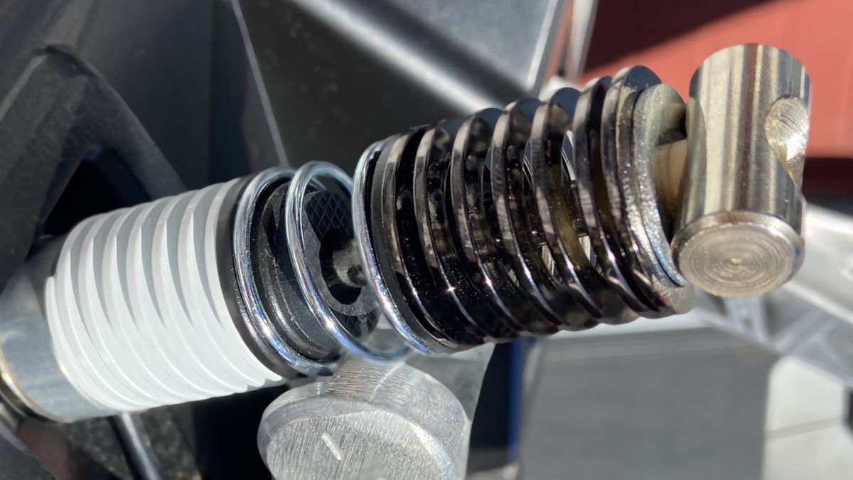 Thrustmaster TLCM racing pedals review Customizable springs for