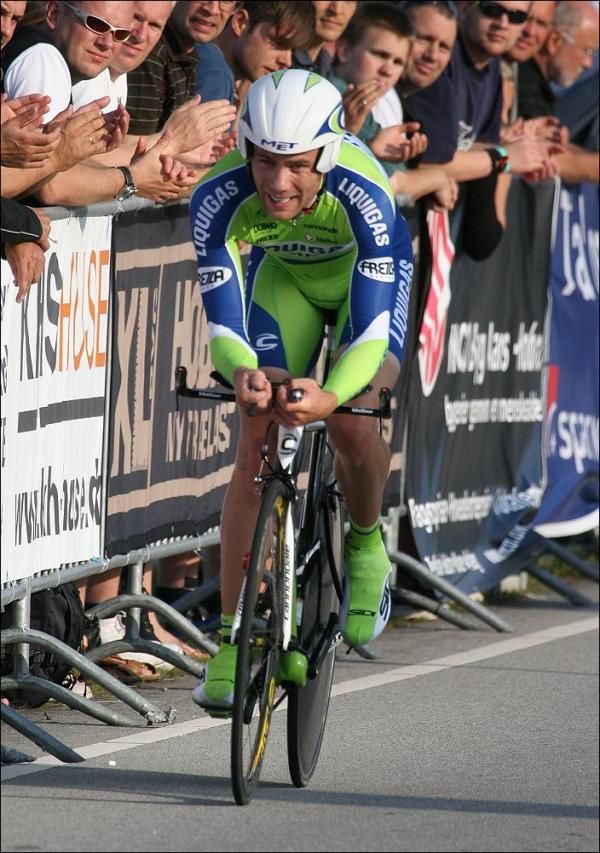 Brian Bach Vandborg (Liquigas-Doimo) rode to eighth place.