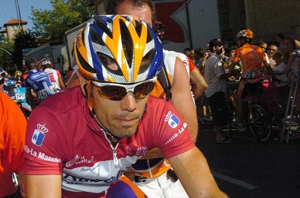 Freire heads to get cleaned up after his third stage win