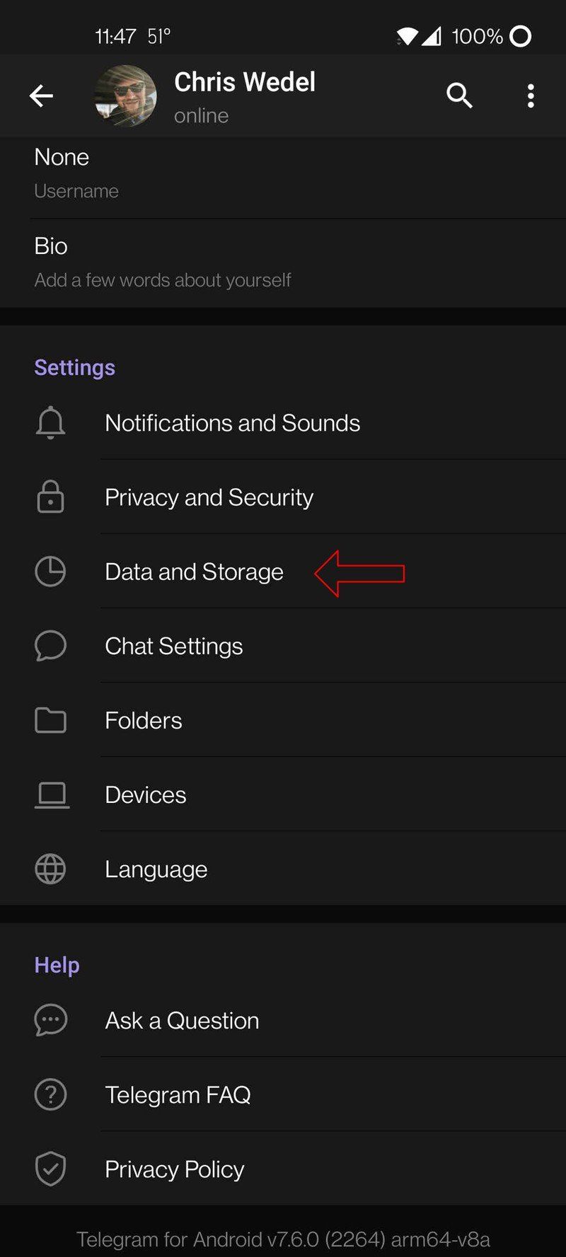 How to free up storage space on your phone from the Telegram app ...