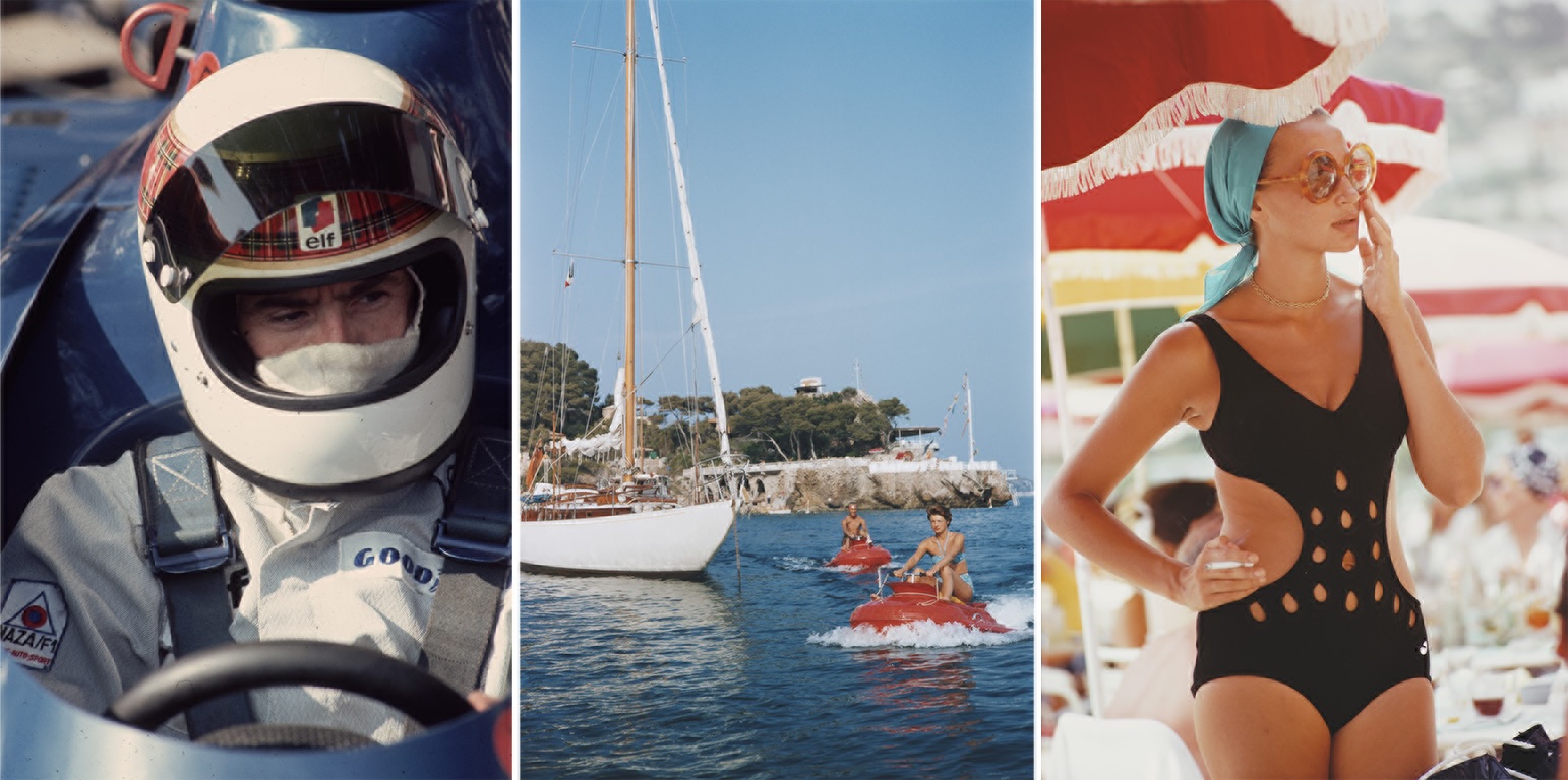 Collage of people in Monaco