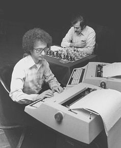 The high-tech face of chess, circa 1979.