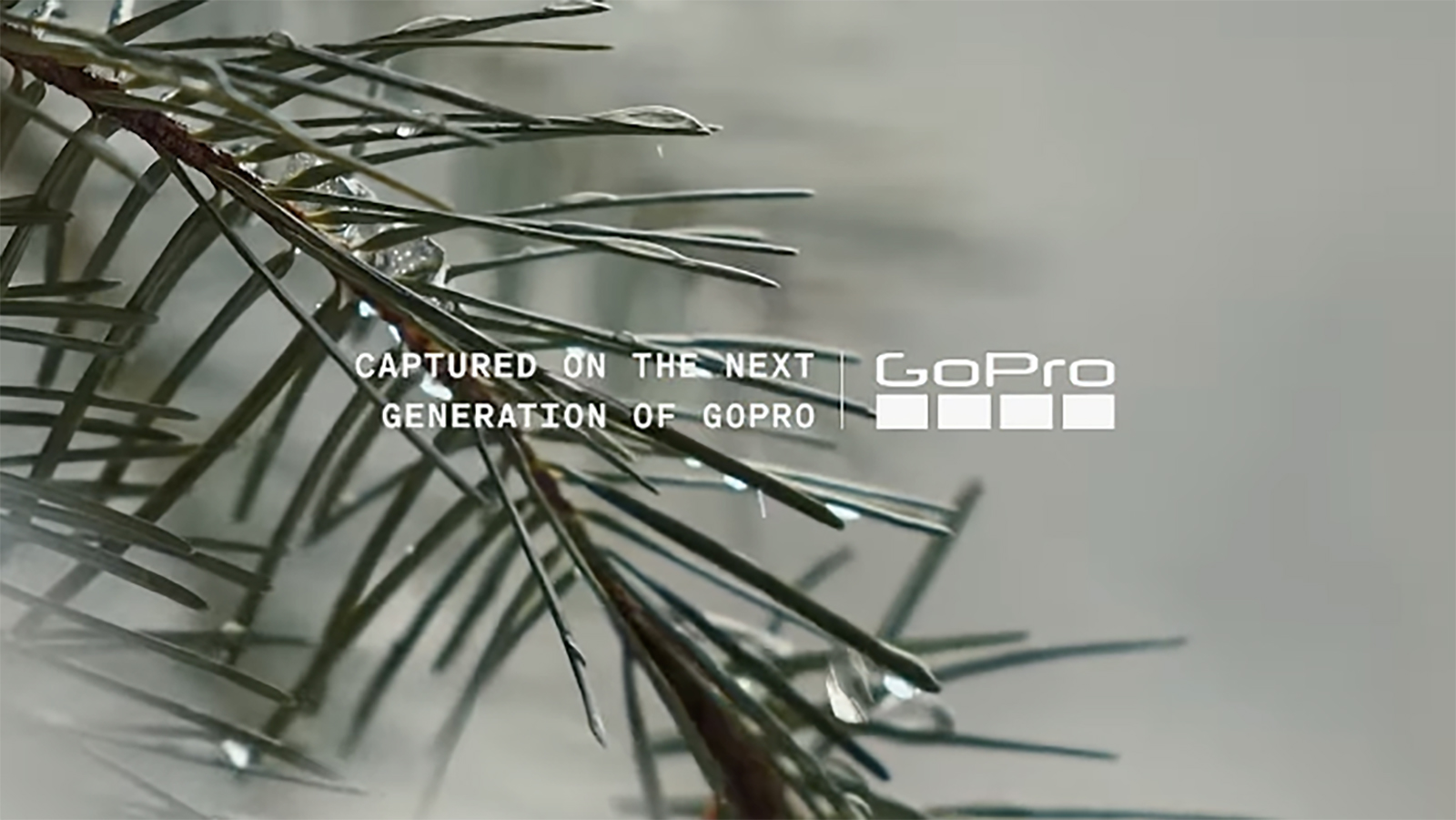 Screenshot of GoPro's social media post about new chip