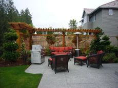 Backyard Garden Patio Furniture And Grill