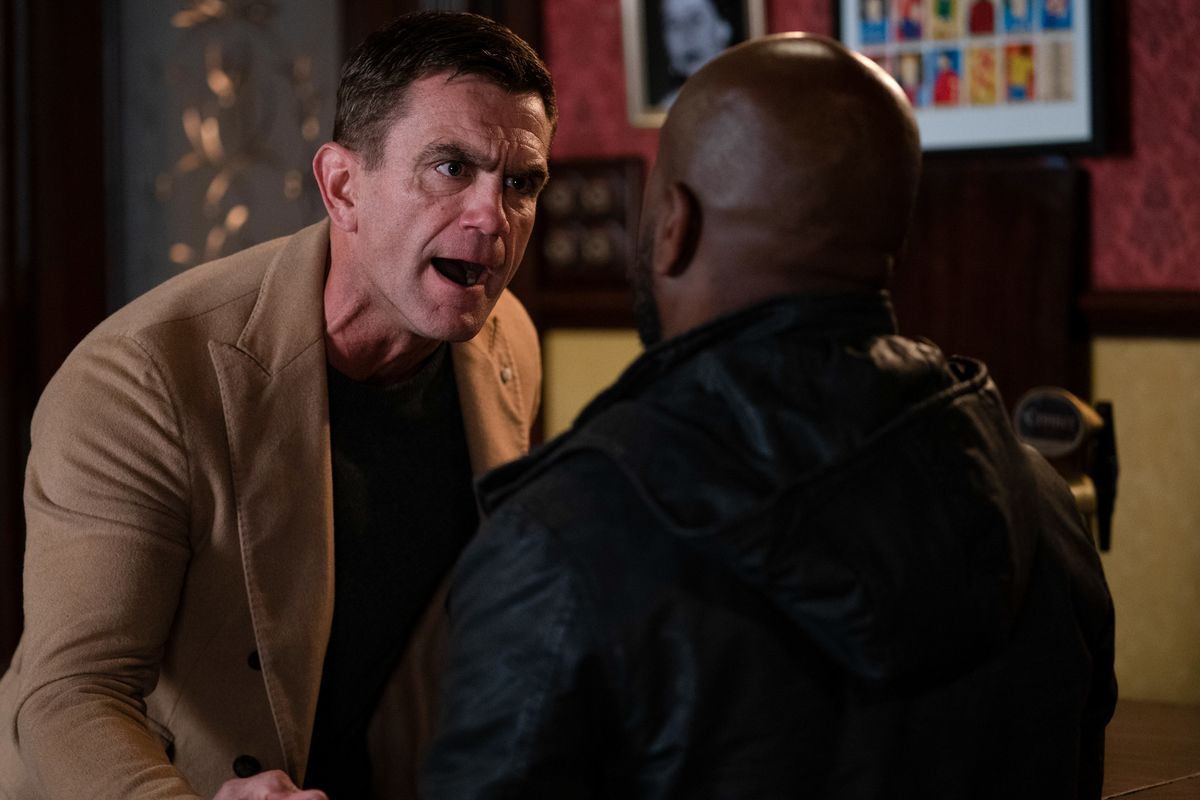 Jack Branning threatens Howie Danes